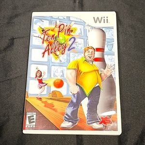 Ten Pin Alley 2 (Nintendo Wii, 2008) & Manual VGC